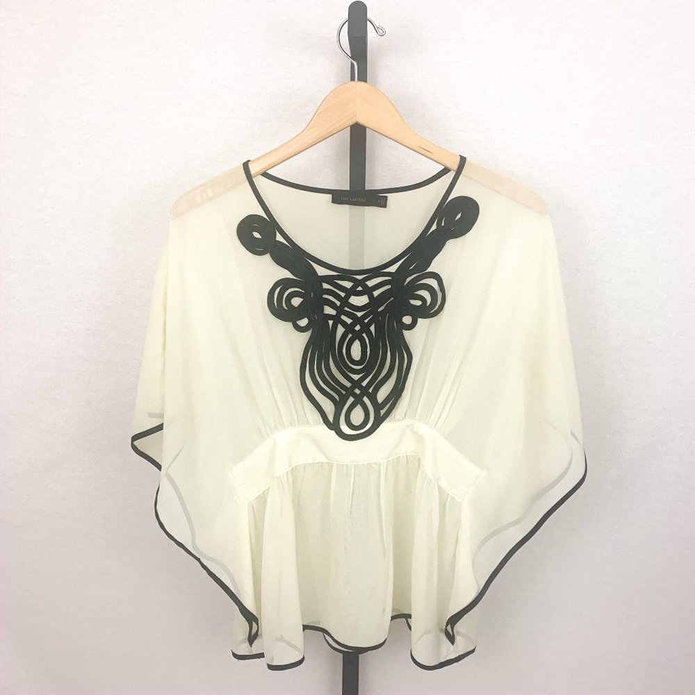 The Limited Sheer Blouse